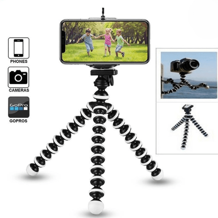 Different Flexible Octopus Tripod Stand